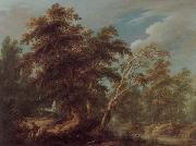KEIRINCKX, Alexander Hunters in a Forest oil painting artist